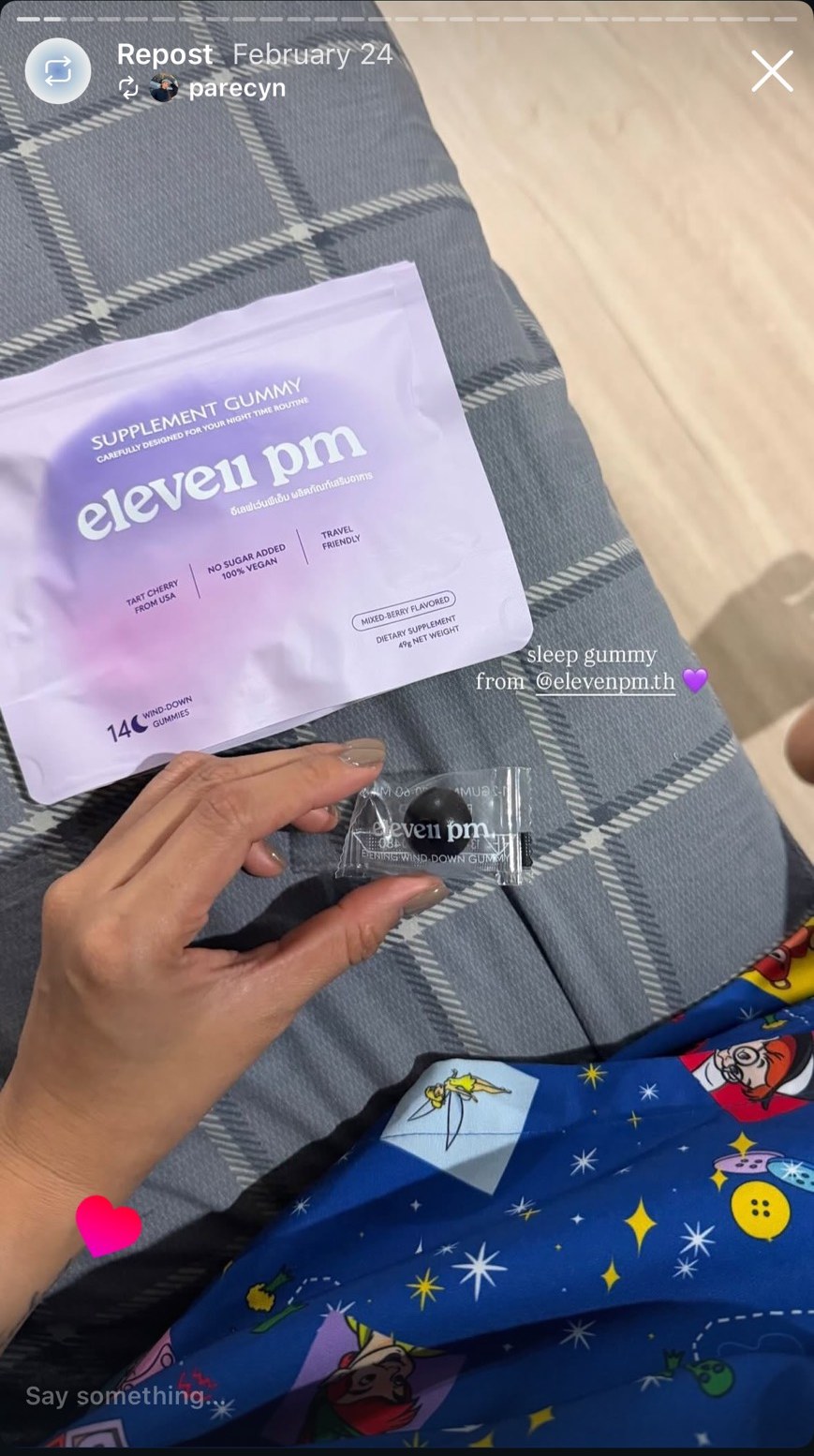 eleven pm sleep gummy real customer review — social proof 2