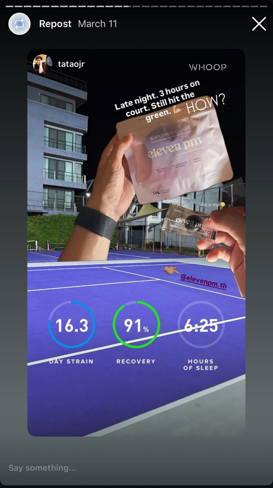 eleven pm sleep gummy real customer review — social proof 12